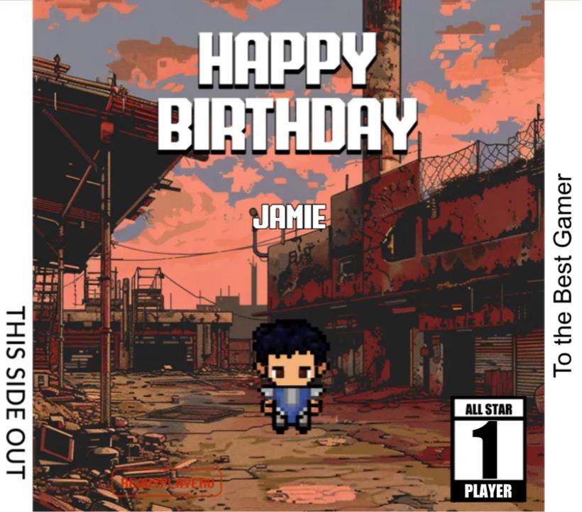 Personalized Call of Birthday Cartridge - Custom Birthday Gift - Personalized Cartridge Gift - Personalized Gift for Birthday - COD Gift