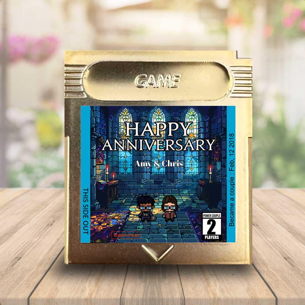 Personalized Final Fantasy Anniversary Cartridge - Custom Anniversary Gift - Personalized Gift - Personalized Cartridge Anniversary Gift