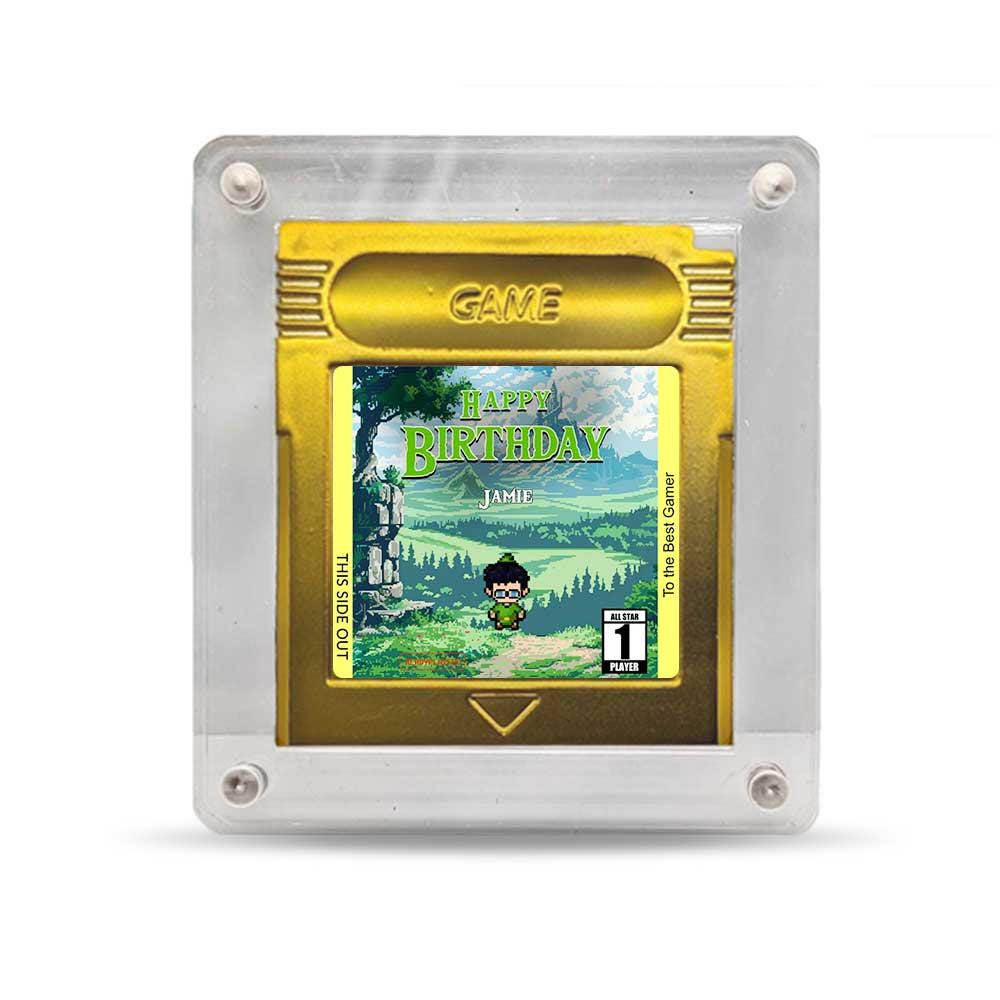 Personalized Ocarina Birthday Cartridge - Custom Birthday Gift - Personalized Cartridge Gift - Personalized Gift for Birthday - Zelda Gift