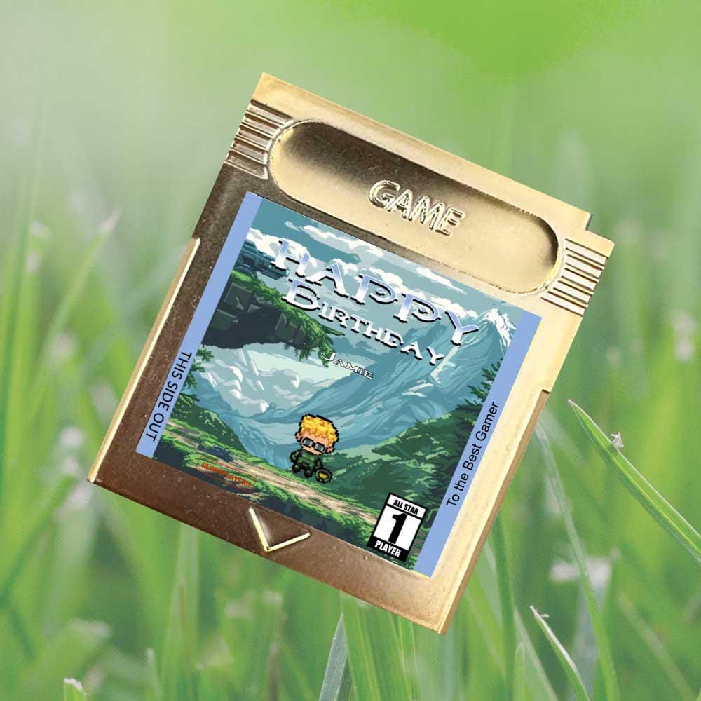 Personalized Birthday Master Chief Cartridge - Custom Birthday Gift - Personalized Cartridge Gift - Personalized Gift Birthday - Halo Gift