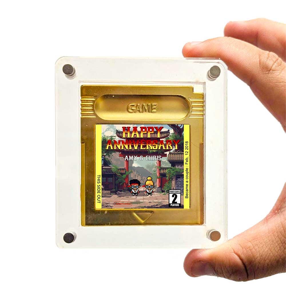 Personalized Anniversary Kombat Cartridge - Custom Anniversary Gift - Personalized Gift - Personalized Cartridge Anniversary Gift
