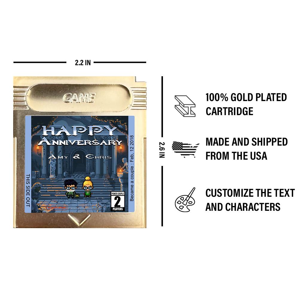 Personalized Anniversary Masters Cartridge - Custom Anniversary Gift - Personalized Gift - Personalized Cartridge Anniversary Gift