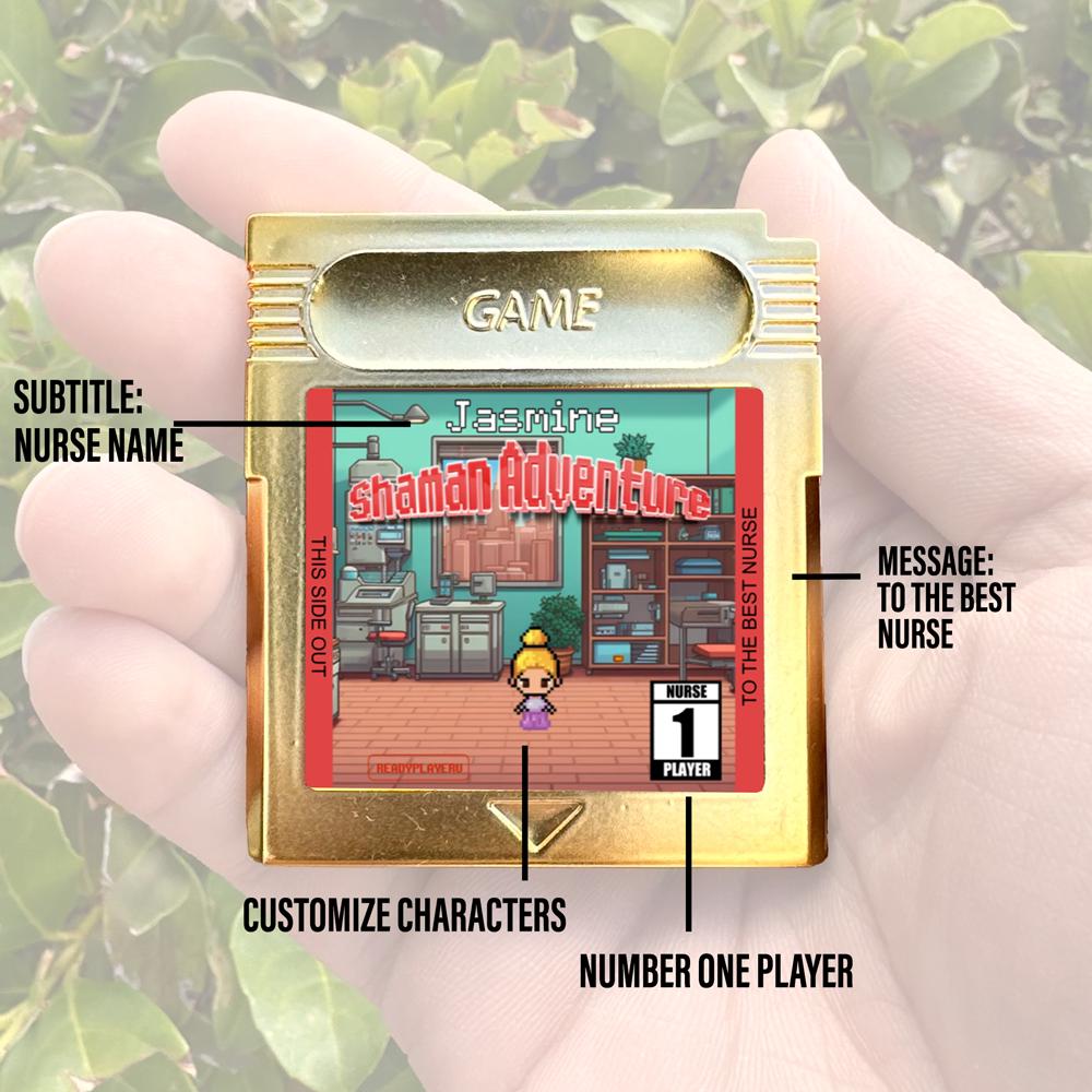 Personalized Nurse Cartridge - Custom Nurse Gift - Personalized Cartridge Gift - Personalized Gift for Nurse - Custom Nurse Avatar Cartridge