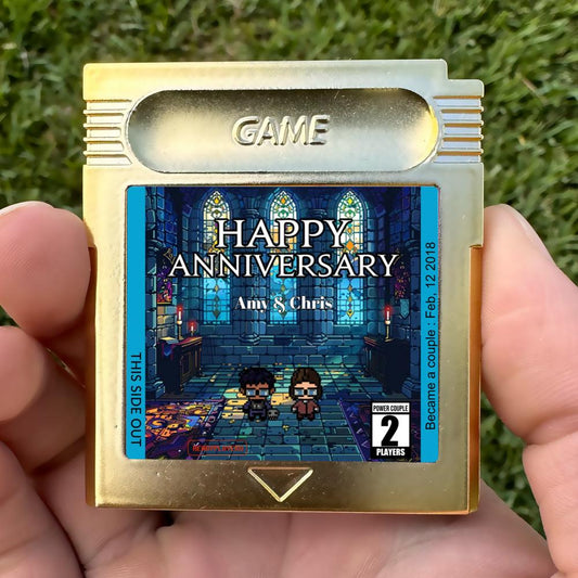 Personalized Final Fantasy Anniversary Cartridge - Custom Anniversary Gift - Personalized Gift - Personalized Cartridge Anniversary Gift