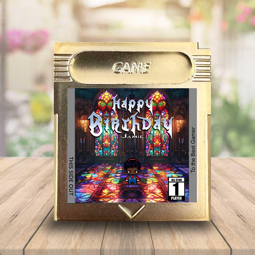 Personalized Birthday Kingdom Cartridge - Custom Birthday Gift - Personalized Cartridge Gift - Birthday Gift - Personalized Gift