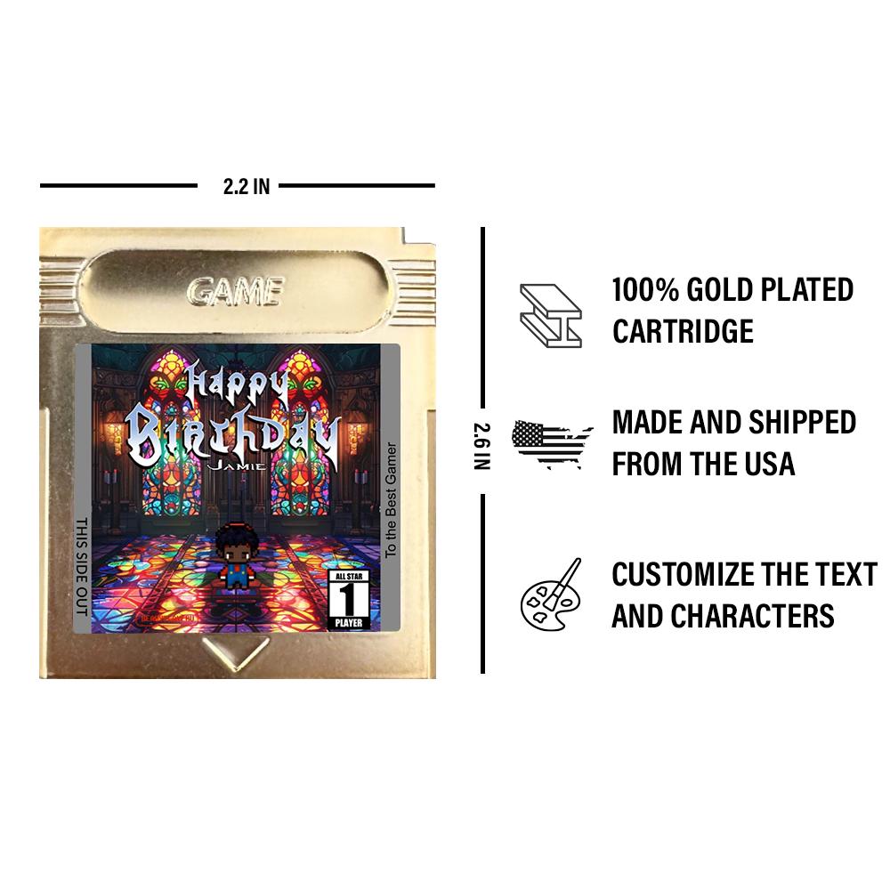 Personalized Birthday Kingdom Cartridge - Custom Birthday Gift - Personalized Cartridge Gift - Birthday Gift - Personalized Gift