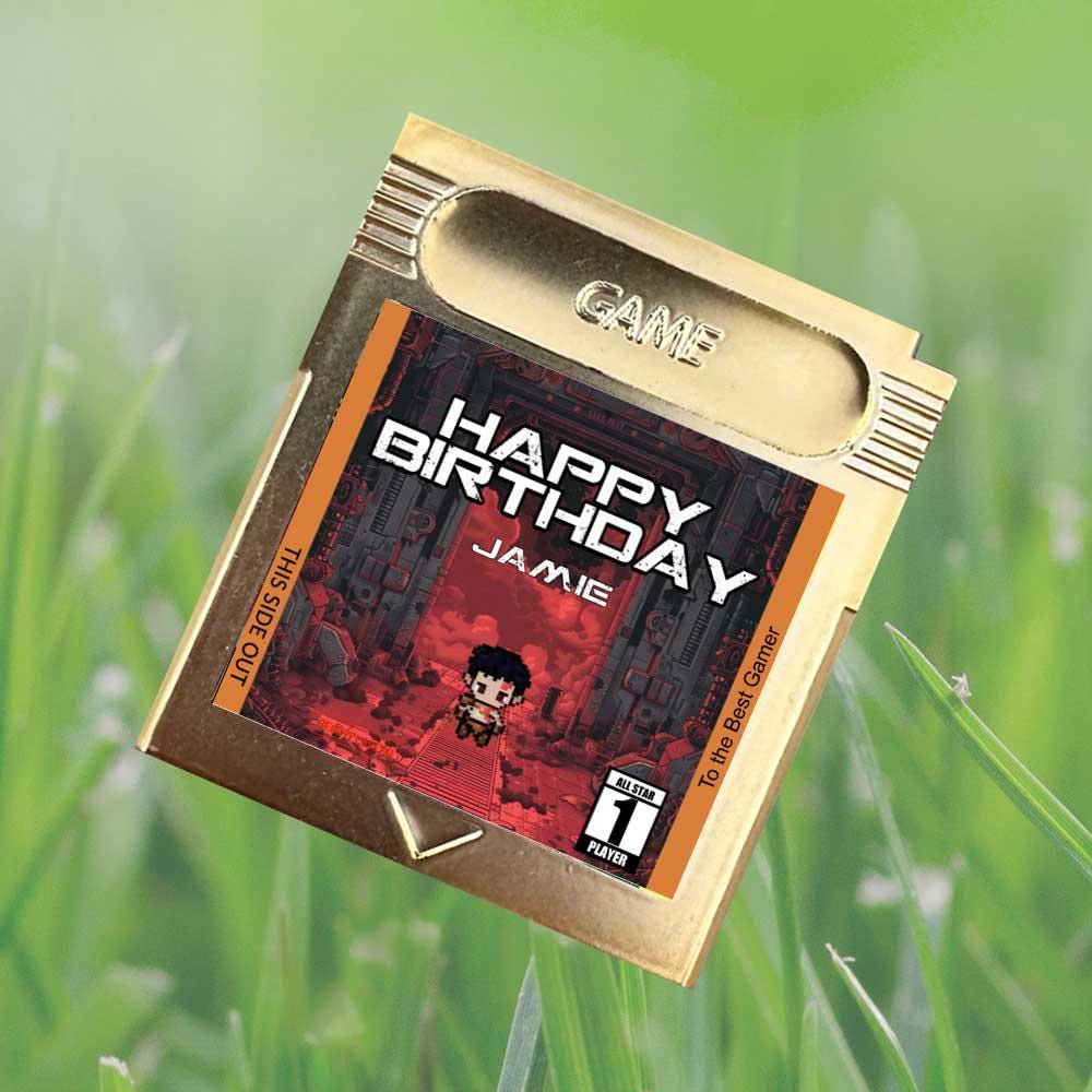 Personalized Birthday Gear Cartridge - Custom Birthday Gift - Personalized Cartridge Gift - Birthday Gift - Personalized Gift for Birthday