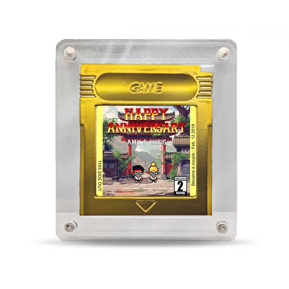 Personalized Anniversary Kombat Cartridge - Custom Anniversary Gift - Personalized Gift - Personalized Cartridge Anniversary Gift