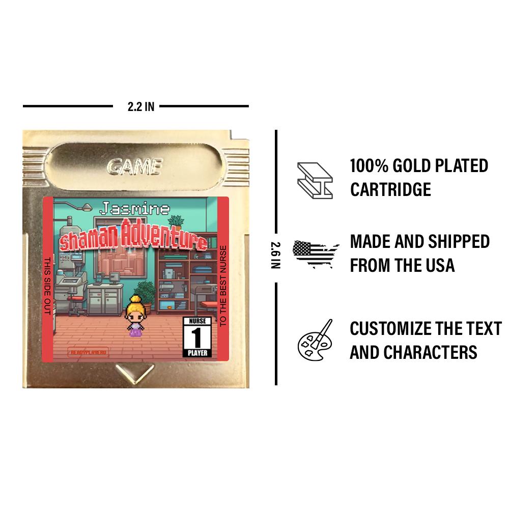 Personalized Nurse Cartridge - Custom Nurse Gift - Personalized Cartridge Gift - Personalized Gift for Nurse - Custom Nurse Avatar Cartridge