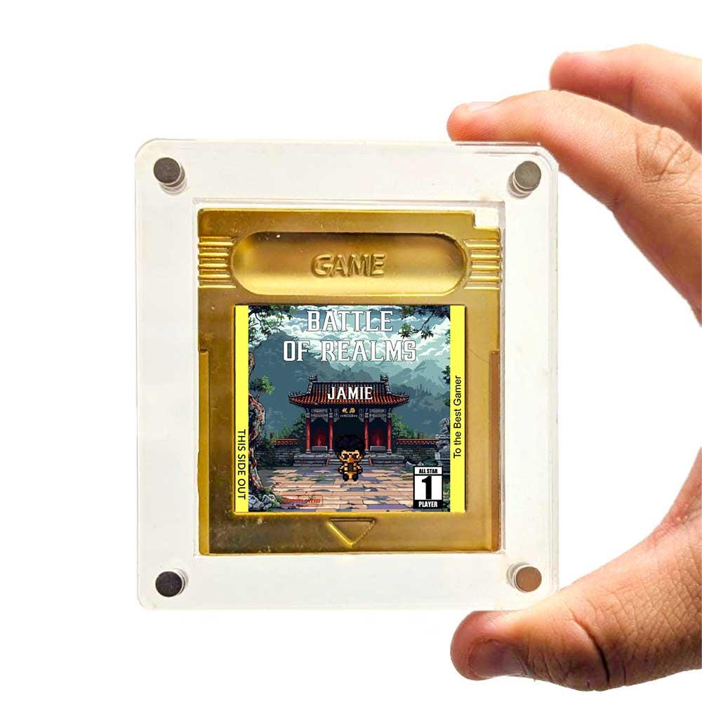 Personalized Battle of Realms Cartridge - Custom Gift for any Occasion - Personalized Cartridge - Personalized Gift for Gamer