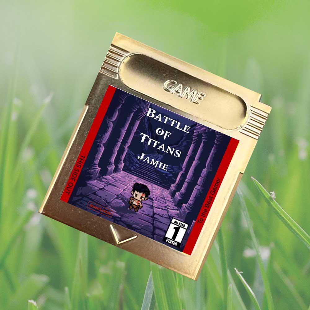 Personalized Battle of Titans Cartridge - Custom Gift for any Occasion - Personalized Cartridge - Personalized Attack on Titan Gift