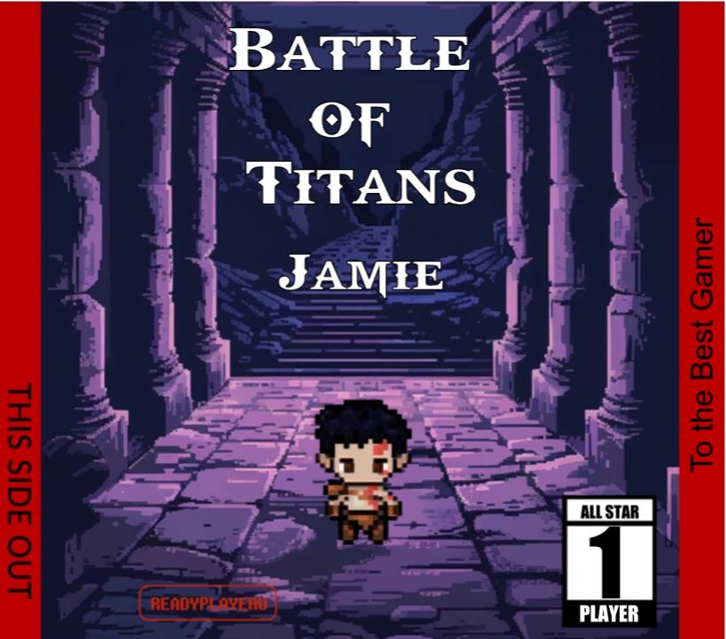 Personalized Battle of Titans Cartridge - Custom Gift for any Occasion - Personalized Cartridge - Personalized Attack on Titan Gift