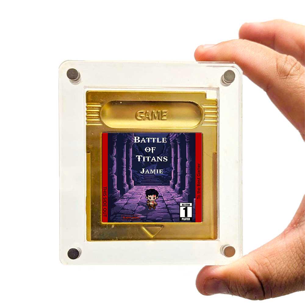 Personalized Battle of Titans Cartridge - Custom Gift for any Occasion - Personalized Cartridge - Personalized Attack on Titan Gift