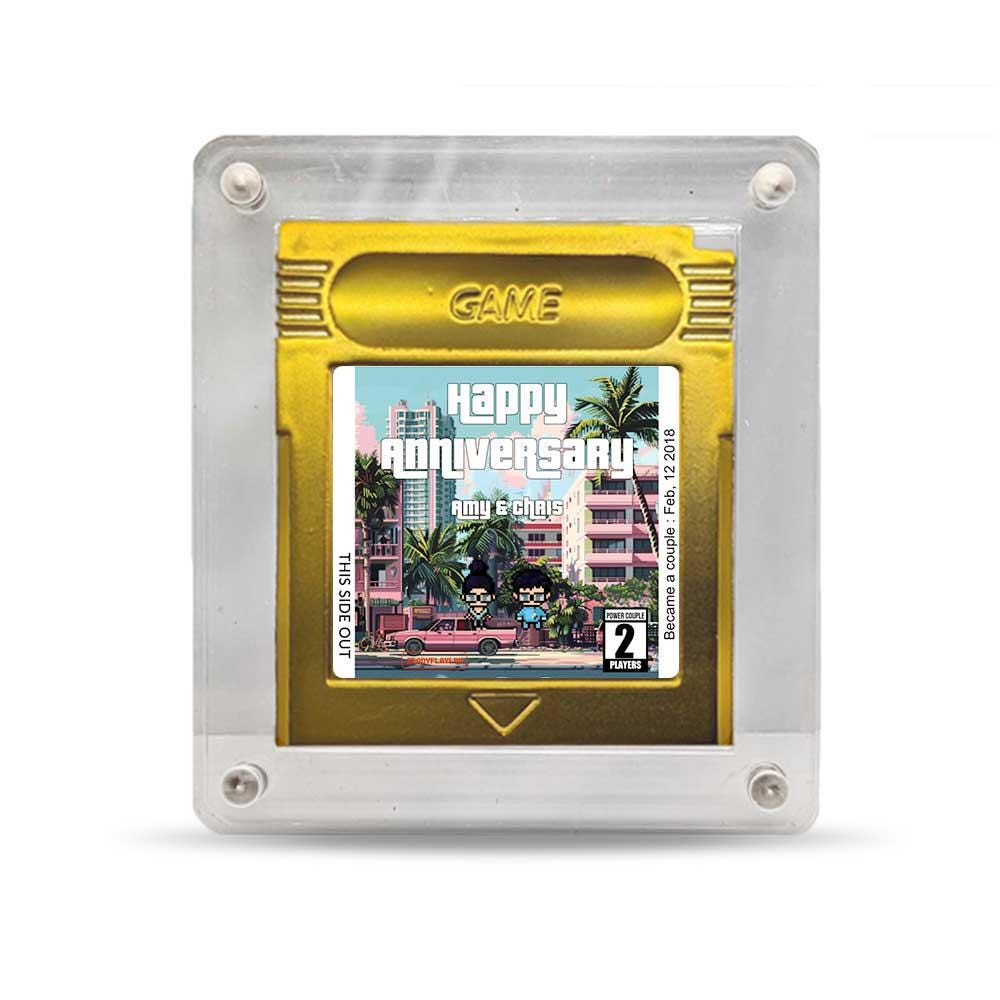 Personalized GTA Love Anniversary Cartridge - Custom Gift for any Occasion - Personalized Gift - Personalized GTA Cartridge Gift