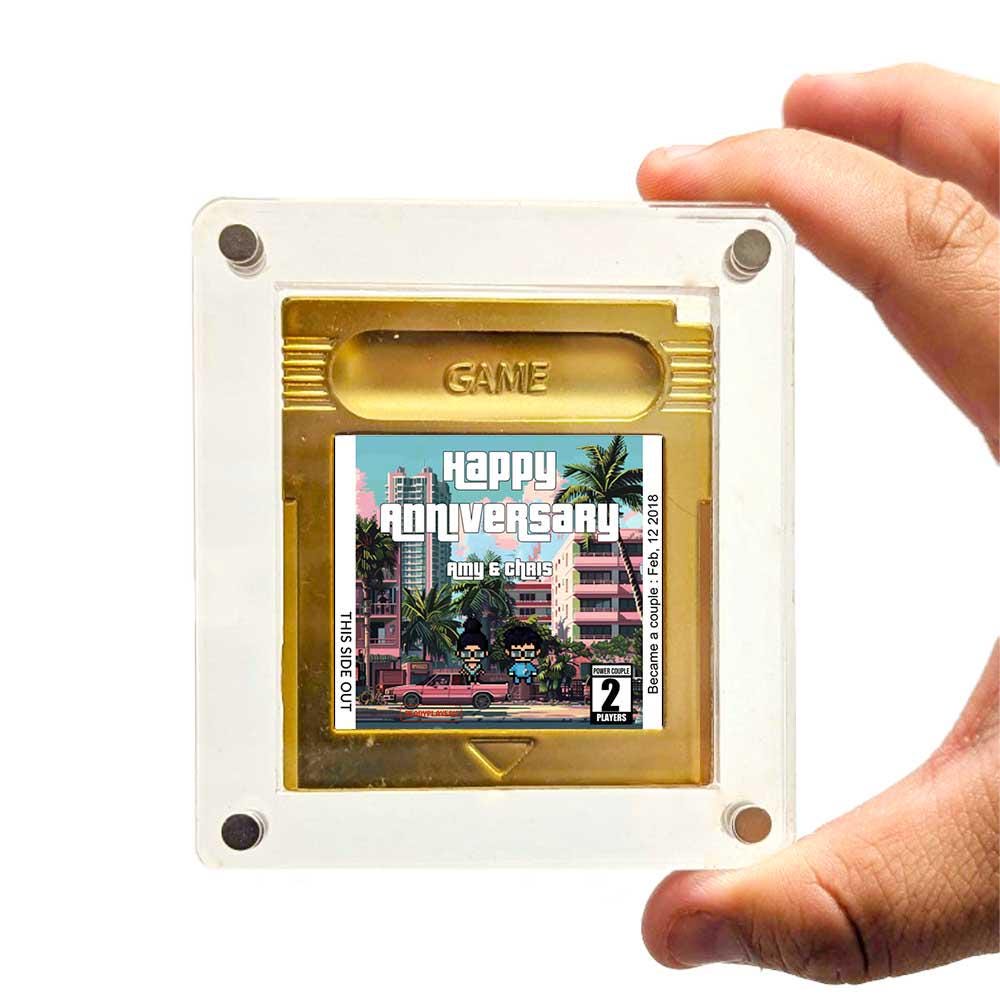 Personalized GTA Love Anniversary Cartridge - Custom Gift for any Occasion - Personalized Gift - Personalized GTA Cartridge Gift