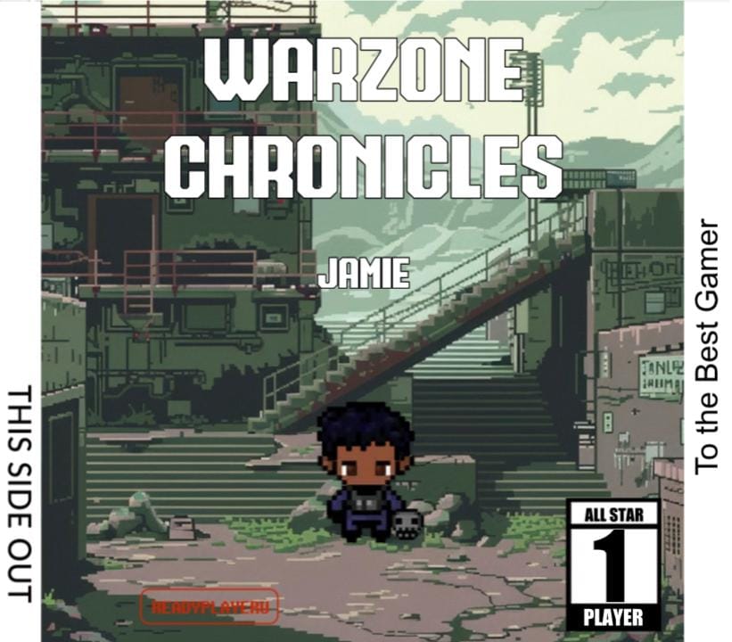 Personalized Warzone Chronicles Cartridge - Custom Gift for any Occasion - Personalized Gift - Personalized Call of Duty Cartridge