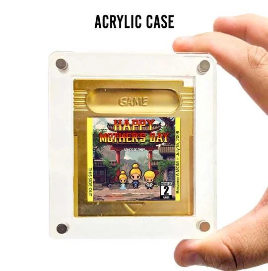 Personalized Mom Kombat Cartridge - Custom Gift for Moms - Personalized Gift - Mother's Day Gift - Personalized Mortal Kombat Gift