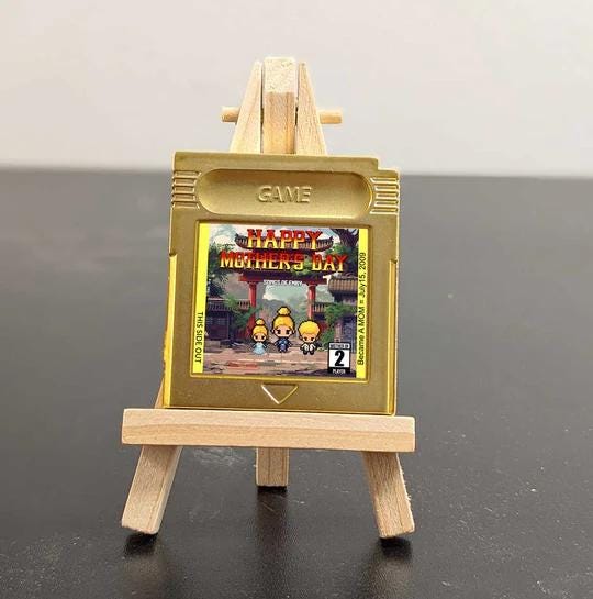 Personalized Mom Kombat Cartridge - Custom Gift for Moms - Personalized Gift - Mother's Day Gift - Personalized Mortal Kombat Gift