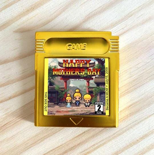 Personalized Mom Kombat Cartridge - Custom Gift for Moms - Personalized Gift - Mother's Day Gift - Personalized Mortal Kombat Gift