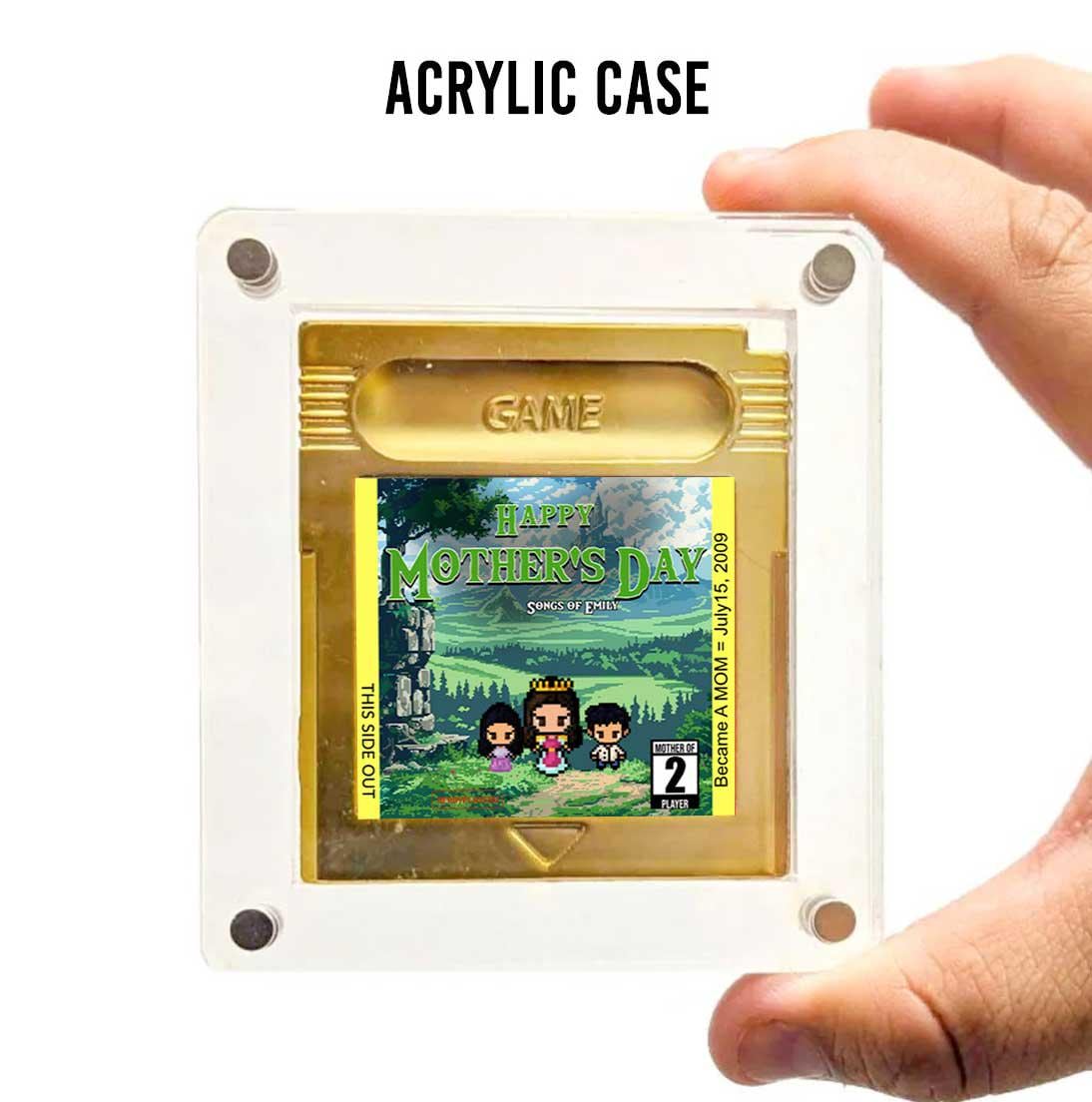 Personalized Ocarina Mother's Day Cartridge - Custom Gift for Moms - Personalized Ocarina Gift - Mother's Day Gift - Personalized Zelda Gift