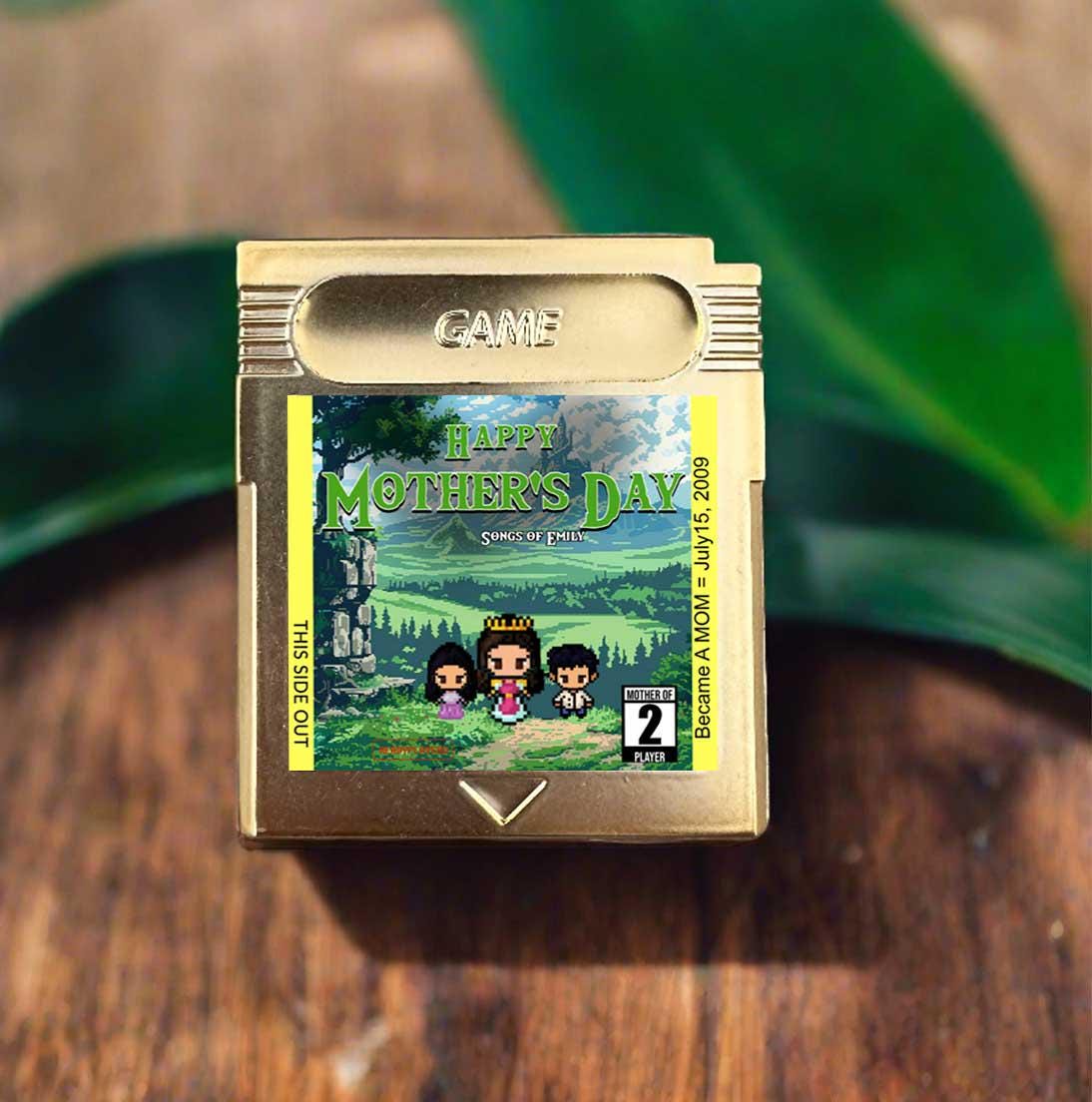 Personalized Ocarina Mother's Day Cartridge - Custom Gift for Moms - Personalized Ocarina Gift - Mother's Day Gift - Personalized Zelda Gift