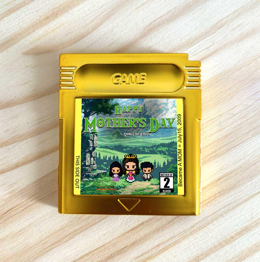 Personalized Ocarina Mother's Day Cartridge - Custom Gift for Moms - Personalized Ocarina Gift - Mother's Day Gift - Personalized Zelda Gift