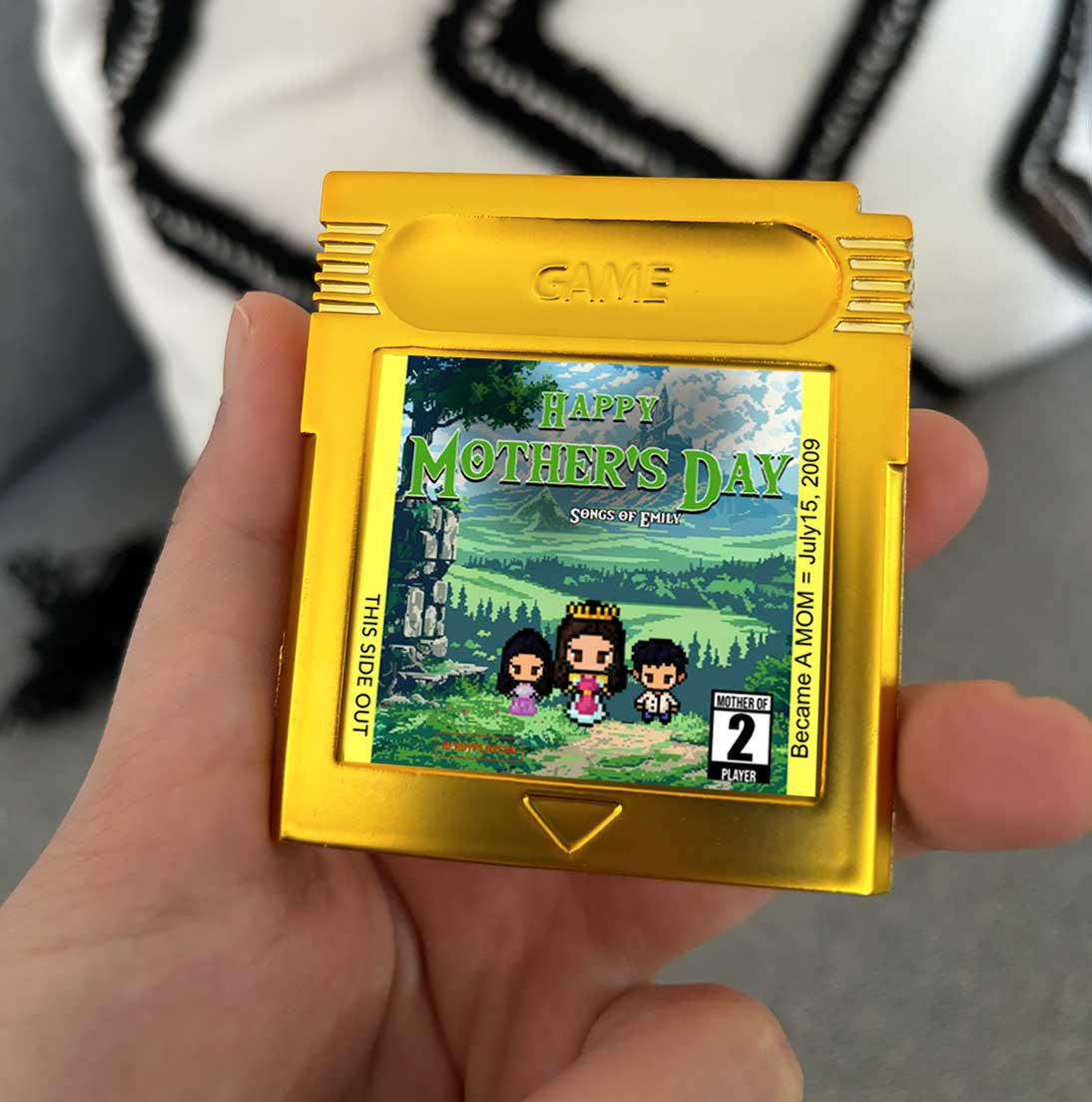 Personalized Ocarina Mother's Day Cartridge - Custom Gift for Moms - Personalized Ocarina Gift - Mother's Day Gift - Personalized Zelda Gift