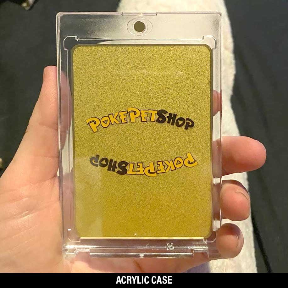 Pokepet Photo Card: Add Your Pets To Our Poke Cards - Personalized Pet Metal Cards- Perfect Gift for Any Occasion - Memorable keepsake