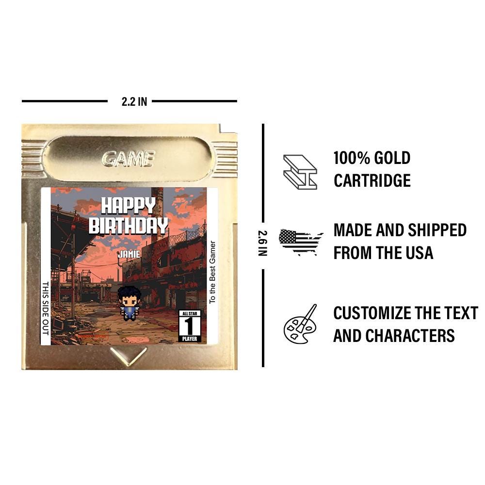 Personalized Call of Birthday Cartridge - Custom Birthday Gift - Personalized Cartridge Gift - Personalized Gift for Birthday - COD Gift