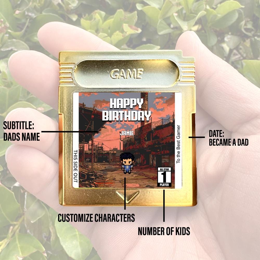 Personalized Call of Birthday Cartridge - Custom Birthday Gift - Personalized Cartridge Gift - Personalized Gift for Birthday - COD Gift